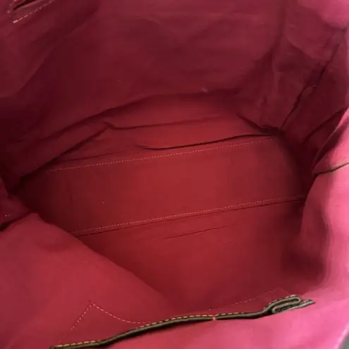 Cristian Large Black Italian Leather Double Handle Brief Travel Tote Work Bag