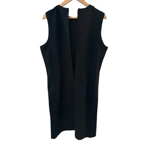 J. McLaughlin Christian Sleeveless Sequin Embellished Sheath Dress Black Size XL