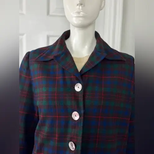 Pendleton 1940's VINTAGE 50's Classic ORIGINAL 49er Jacket Tartan Plaid Wool M/L