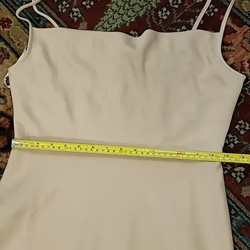 BHLDN Anthropologie × Cali Satin Cowl-Neck Midi Slip Dress Size 10