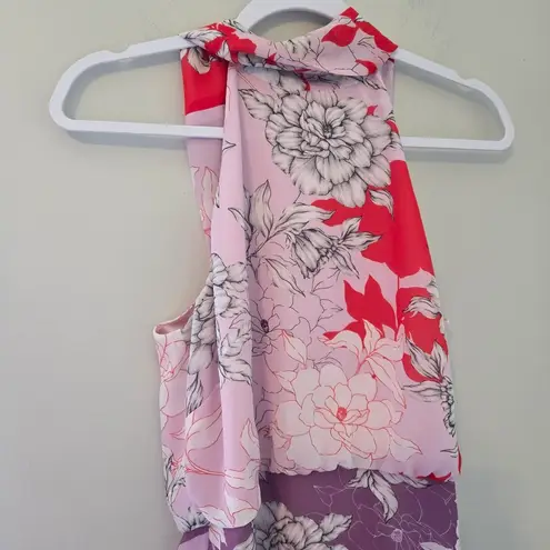 Badgley Mischka Belle Rhisa Midi Dress