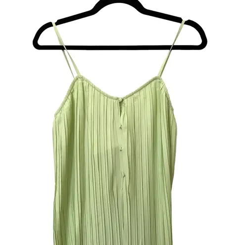 RUE STIIC Ida Pleated Jumpsuit Patina Green NWT Sz XS Green