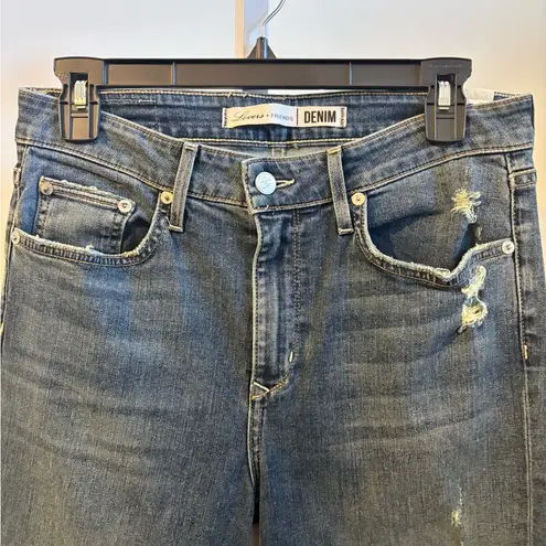 Lovers + Friends  Distressed Denim Jeans