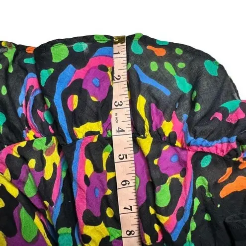 New Directions Women’s Fun Funky Weird Wacky Artsy Tiered MIDI Skirt 1X