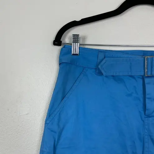 Ralph Lauren Golf Woman's Sz 4 Cobalt Blue High Waisted Belted Skort Golf