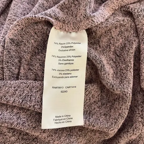 Motherhood Women’s Morherhood Maternity pink/black long sleeved cowl neck sweater Small