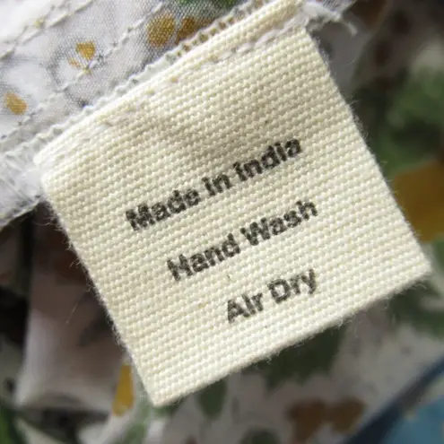 SZ Blockprint Jumpsuit Padra Print in Moss Floral Cotton One