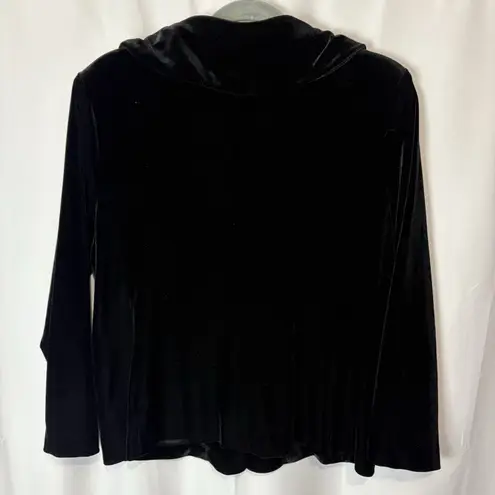 White Stag Sz XL 16-18 Velvet Blazer Jacket Floral Embroidered Collar Whimsigoth