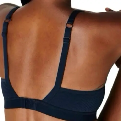 Sweaty Betty  Black Ultra Running Non-padded Convertible Back Sports Bra