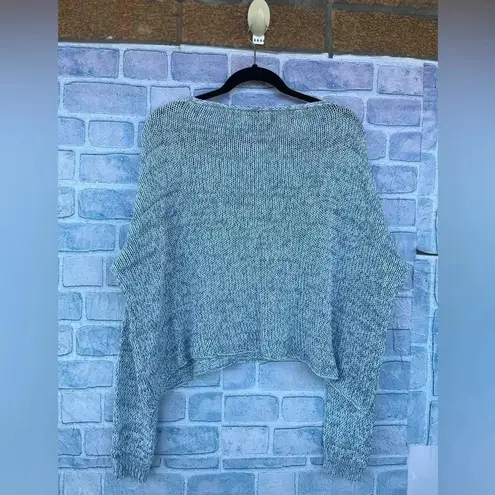 Wooden Ships wooden ship v neck drop shoulder mint color sweater S/M