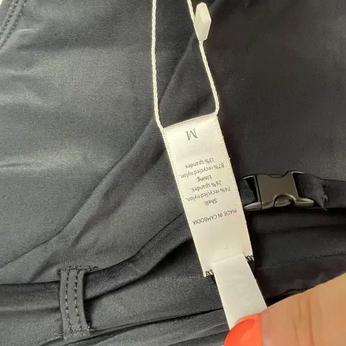 ANDIE NWT Swim The Riviera Bikini Bottom Flat Belt Black Size Medium M NEW