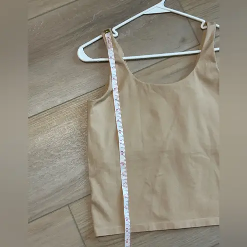 Avec Les Filles Anthropologie •  Fitted Tank Top w/Built in Shelf Bra