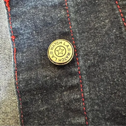 WATCH L.A. vintage denim jacket, size M Blue Size M