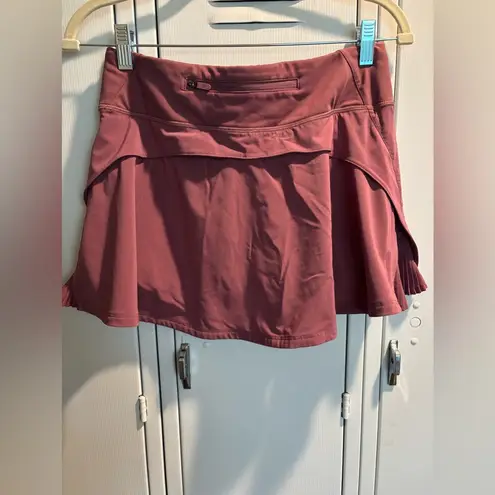 Lululemon  Play off the Pleats Skirt Size 6 Cherry Tint