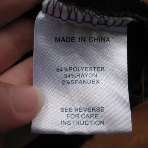 Tyler Boe Bell Sleeve Knit Peplum Top Red Size M