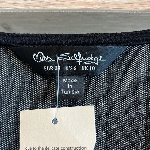 Miss Selfridge NWT Faux Wrap Asymmetrical Hem Dress, 6