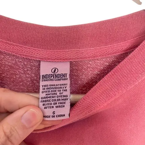 Independent trading company Delta airlines pink small hoodie see pictures for sm Size undefined