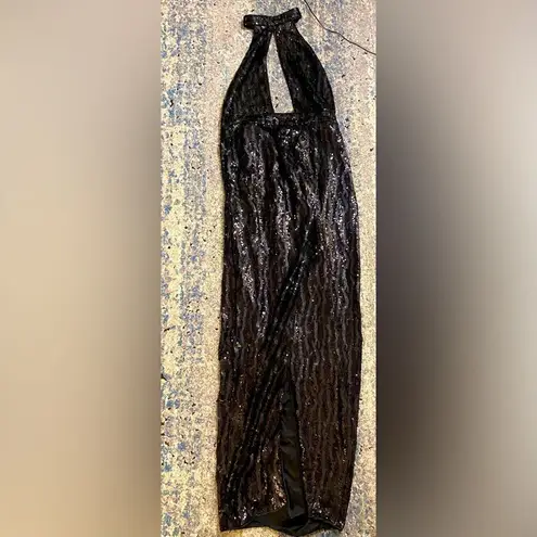 Michael Costello x REVOLVE Rick Gown in Black