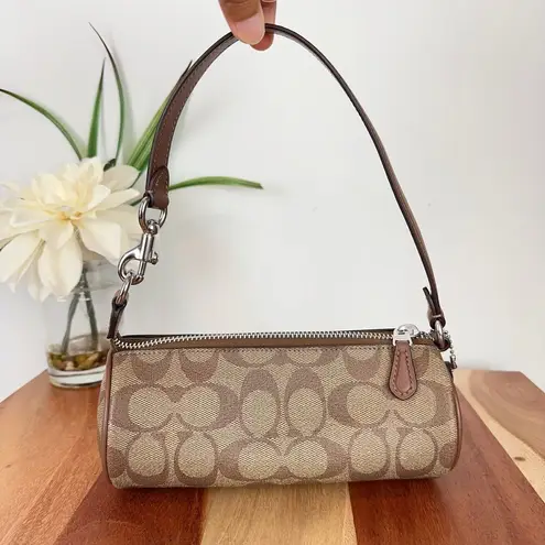 Coach NWT  Nolita Barrel Bag In Signature Canvas