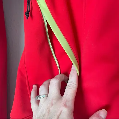 Columbia  Titanium Omni-Heat Hooded Outdoor Red/Yellow Jacket Size Small - Image 6