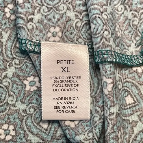 Westport | Petite Beaded Green Top | PXL