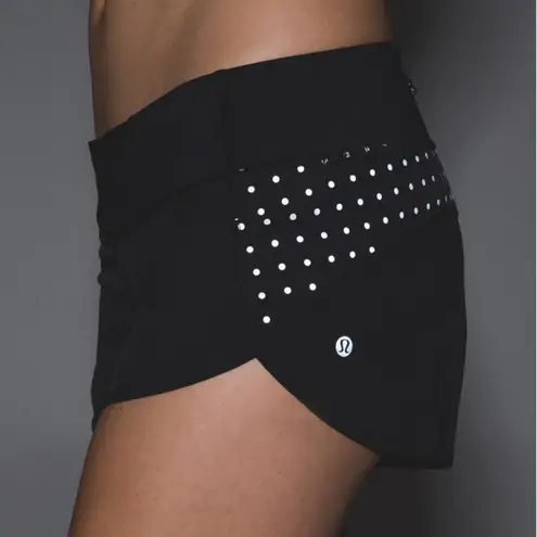 Lululemon Speed‎ Shorts with Reflective Dots