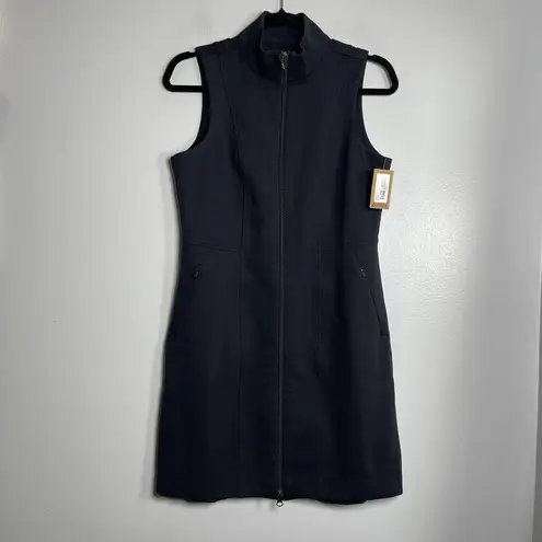 Title Nine Updated Passport Ponte Dress Size Small Black NEW Gorpcore Active