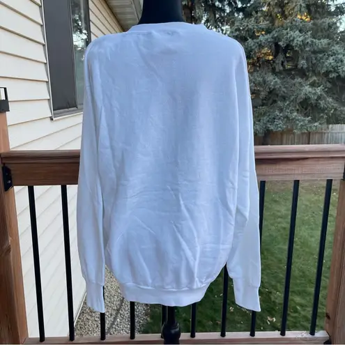 Holiday Time Vtg Crewneck Sweatshirt Embroidered Trains Festive Women’s Medium