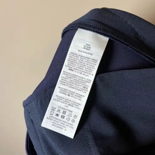 Boden USA Boden NEW Highgate Slim Ankle Ponte Knit Trouser Pants Navy 12