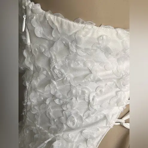 Lulus Flowery Flirtation White Tulle Lace