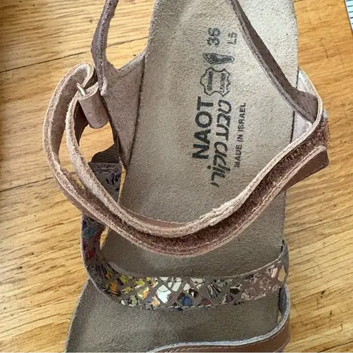 Naot Wedge Sandals Size 5.5