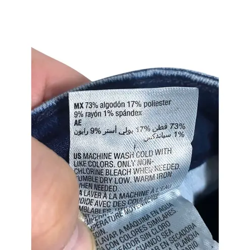 INC Denim High Rise Skinny Jeans Womens 6 Stretch Casual Classic Dark Indigo NWT - Image 11