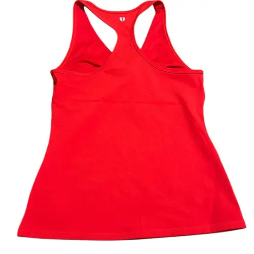 EleVen by Venus Williams Red Tie Front Fitted Tank Top Size M