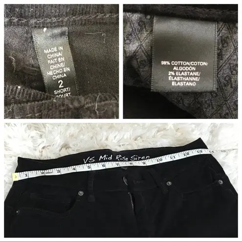 Victoria's Secret Black Corduroy Dress Pants