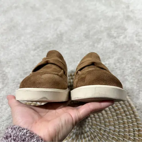 Paul Green Women’s Sadie Loafer Slip On Shoes Casual in Toffee Nut Suede 7.5