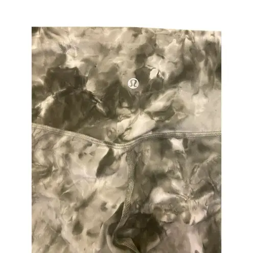 Lululemon Align Pant 25" Size 8 *Diamond Dye Light Sage Army Green Olive Green