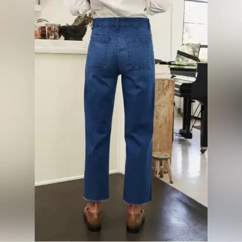 Frank & Eileen Kinsale Performance Denim Pants Blue Medium Wash Grinding 10