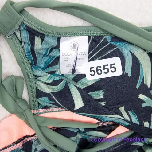 Body Glove NEW one piece swimsuit green black, women's XS