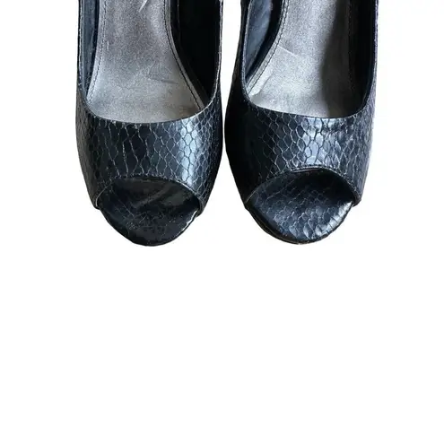 Fergalicious Women's High Heels Black Size 8.5 Eu 40 Uk 6.5 Sku 2262