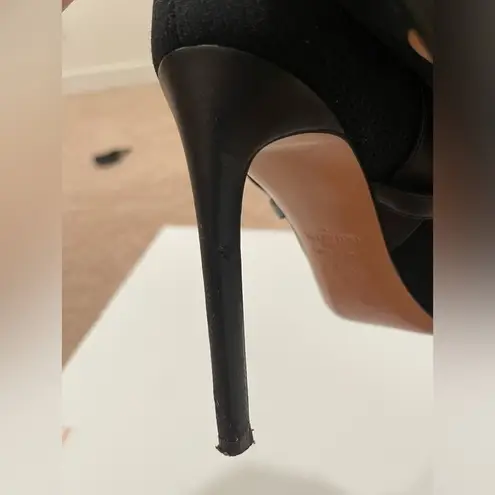 Valentino Garavani Black leather Rockstud Sock Ankle booties EU 39.5