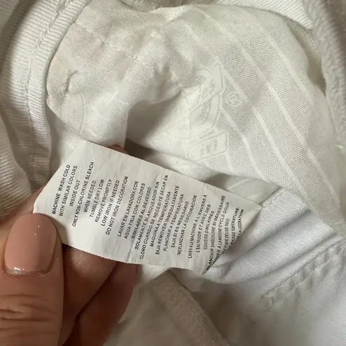 Dickies Carpenter Jeans White Cargo Pants Straight Leg Women's Size Small 5 /27