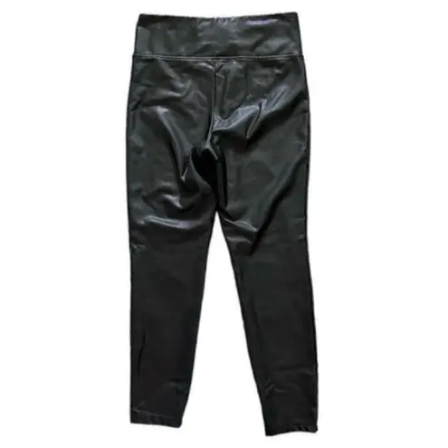 Badgley Mischka Studio Faux Leather Ankle Pants Size Medium