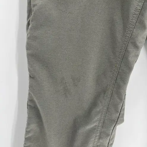 Kuhl Trekr Convertible Pants Pine Ruched Straight Ankle Women's Size 10 Long