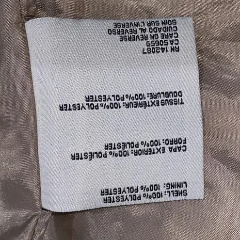 Simply Noelle tan teddy bear cardigan vest size large/XLarge