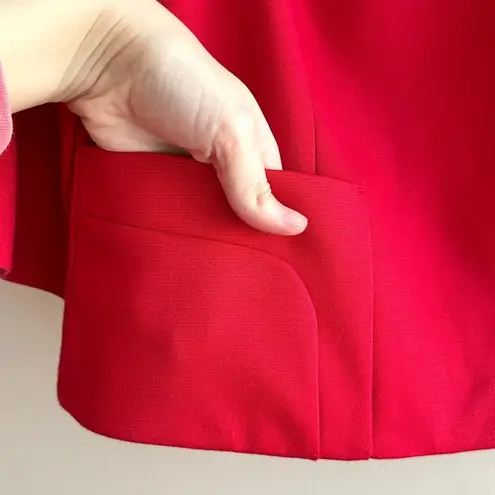 Ann Taylor  LOFT Petites Red Cropped Blazer, Size 2P, NWT - Image 6