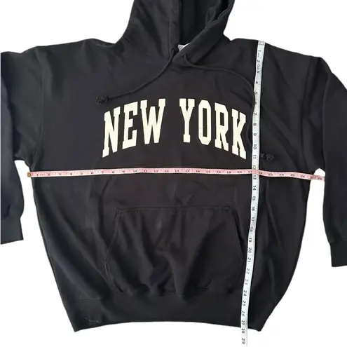 Brandy Melville NEW John Galt  Black New York Sweatshirt Oversized Deadstock