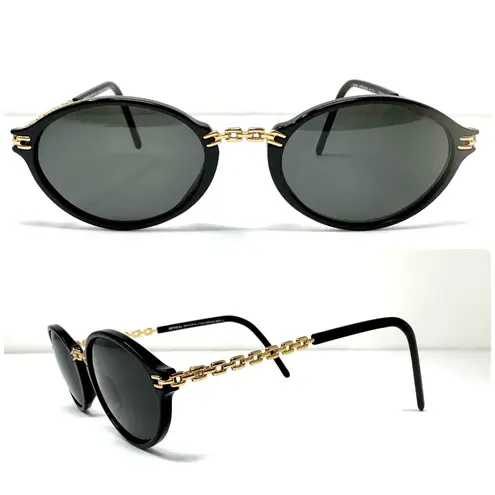 CHRISTIAN ROTH vintage sunglasses, circa 1990s, made in Italy Black