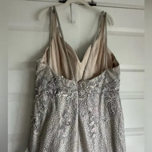 Mac Duggal Embroidered Embellished Mermaid Gown 20146 NWT 16