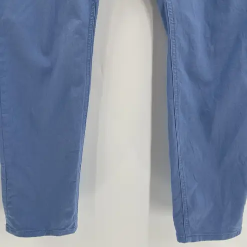 Boden Cornflower Blue Soho Skinny Pants Women's Size 16R Stretch Jeans High Rise