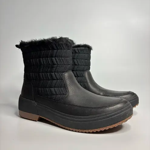 Merrell Haven Bluff Polar Waterproof Boots in Black